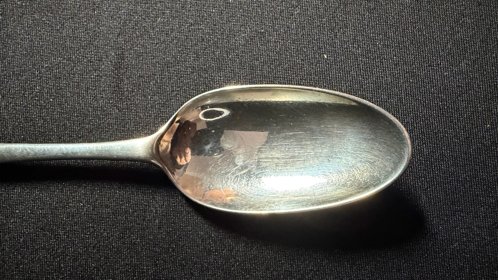 Circa 1710 English Britannia Hanoverian Spoon Crested