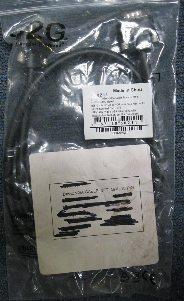 C2G #50211 Cable M/M