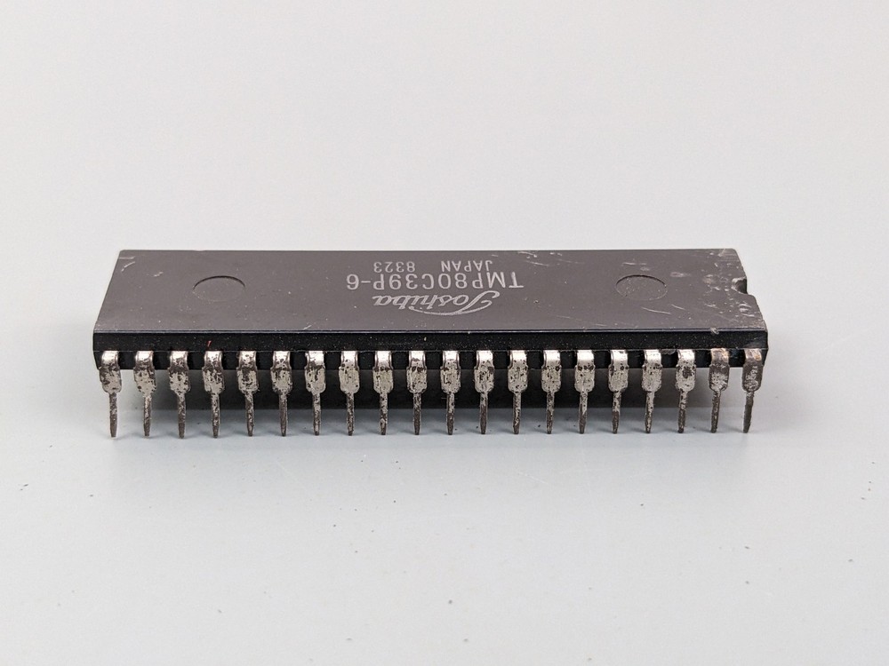 Toshiba TMP80C39P-6 ROMLESS MCS-48 (8048) Microcontroller