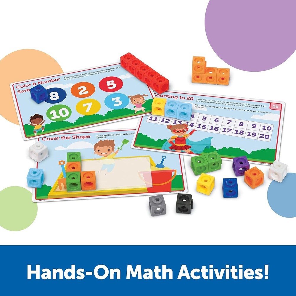 Math Manipulatives Set - Hands-On Learning for Preschoolers