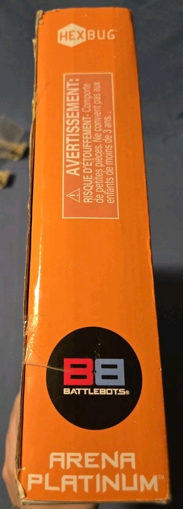 Rare HEXBUG BattleBots Arena Platinum – Multiplayer Robot Game *Missing Remotes*