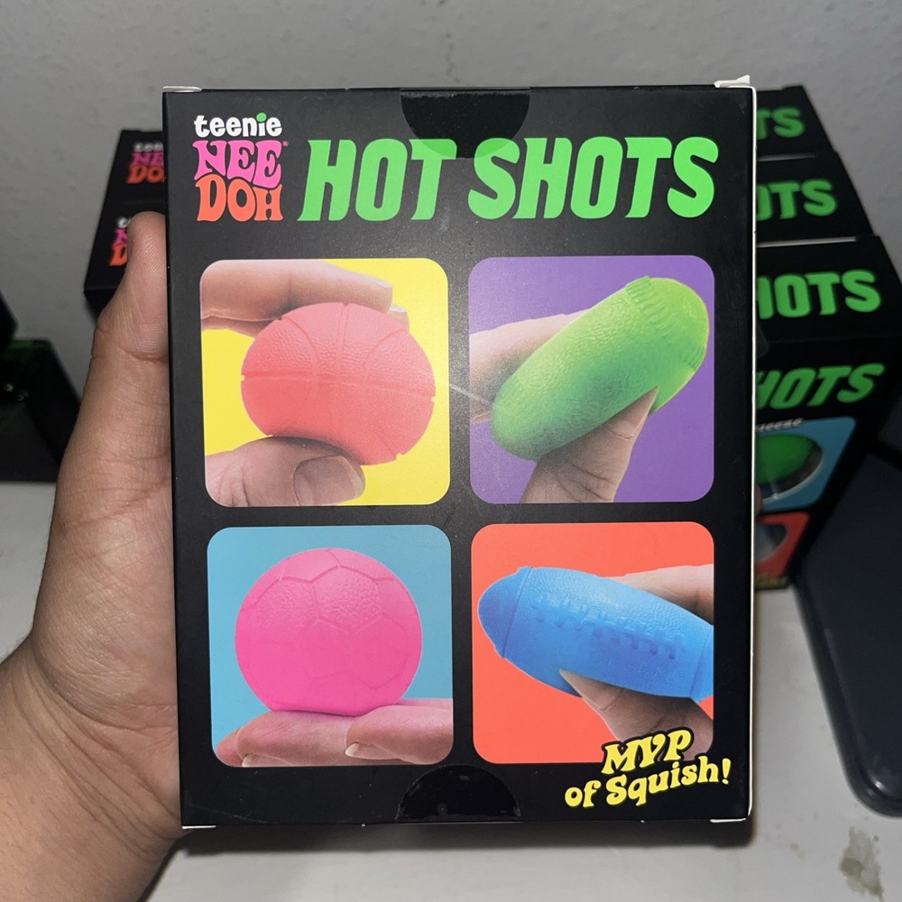 Nee Doh Hot Shots 4 Pack
