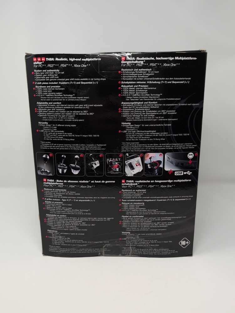 Thrustmaster TH8A Multi-Platform Add-On Shifter for PC PS5 PS4 Xbox NEW NIB
