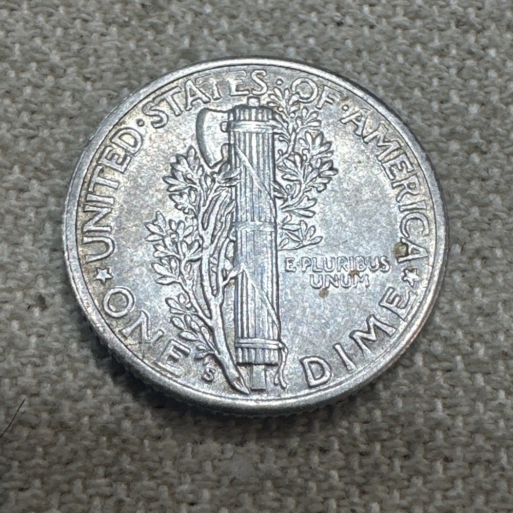 1939 S Mercury Dime Very Nice