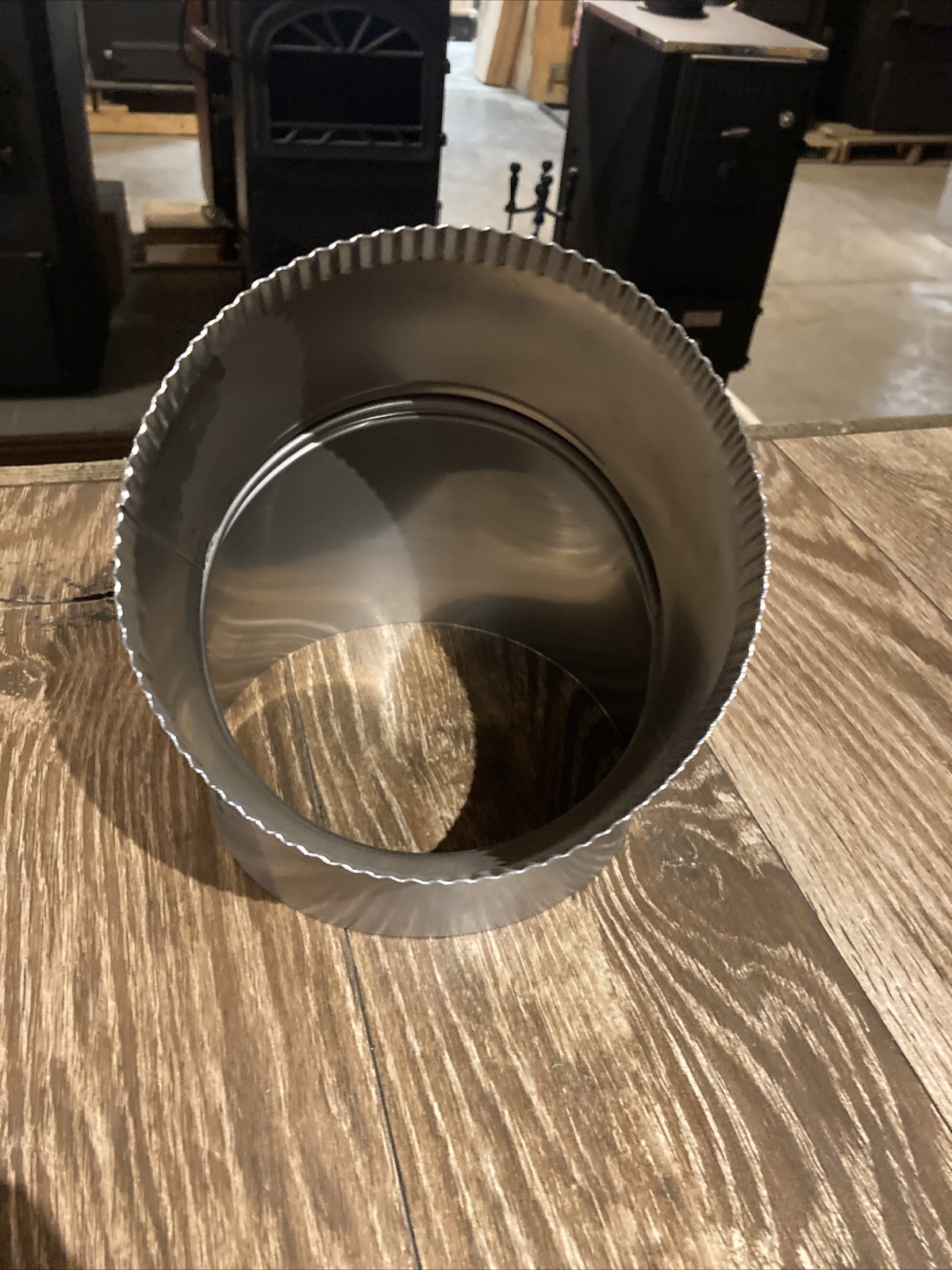 6” stainless steel stove pipe 45 degree elbow