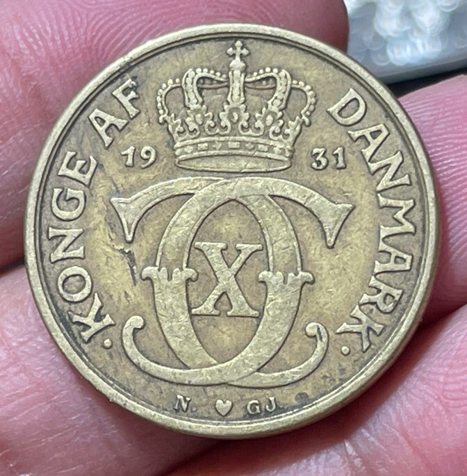Denmark 2 Coins Lot