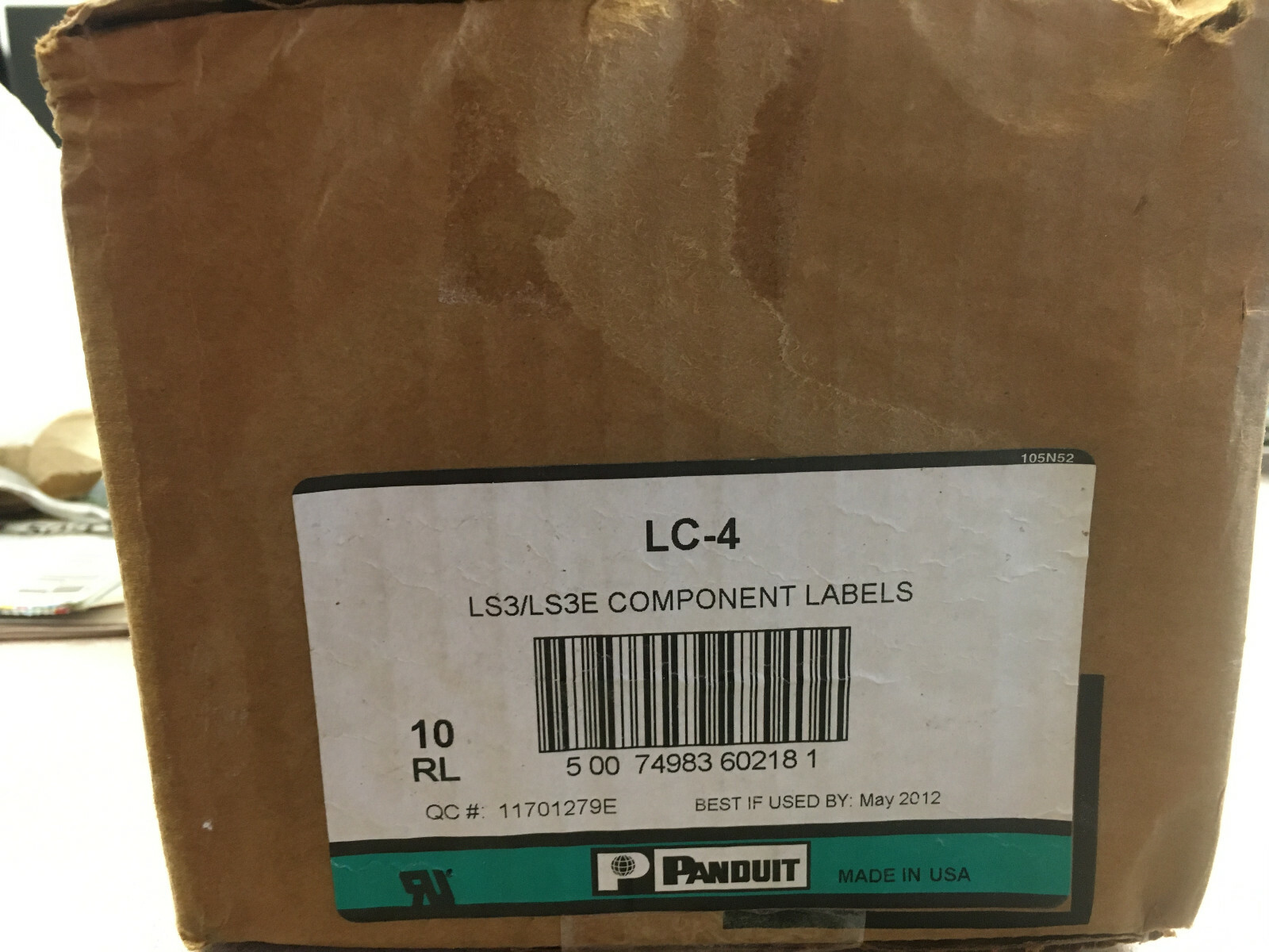 Lot of 16 Panduit Pan-Quik LS3E LS3 Media Supply Component Labels LC-4 2519 NOS