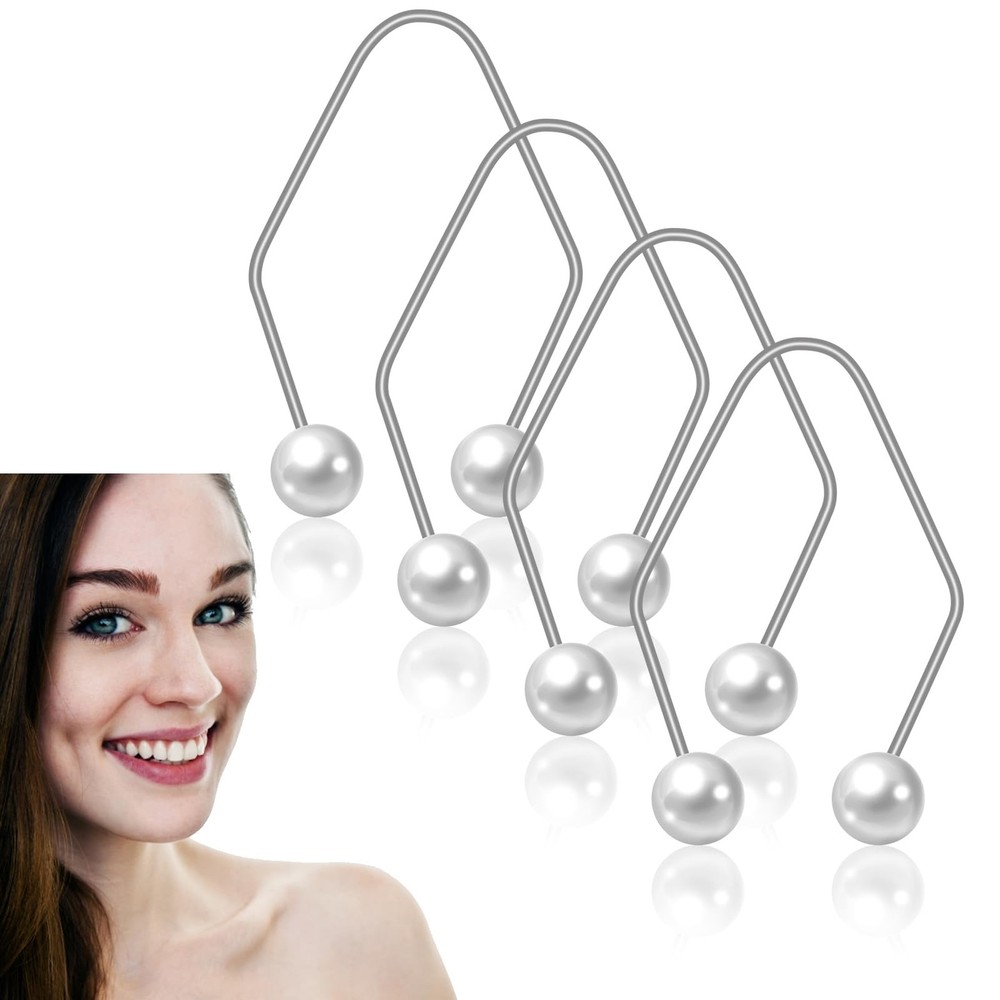 Dimple Maker for Cheeks,4 PCS Face,White