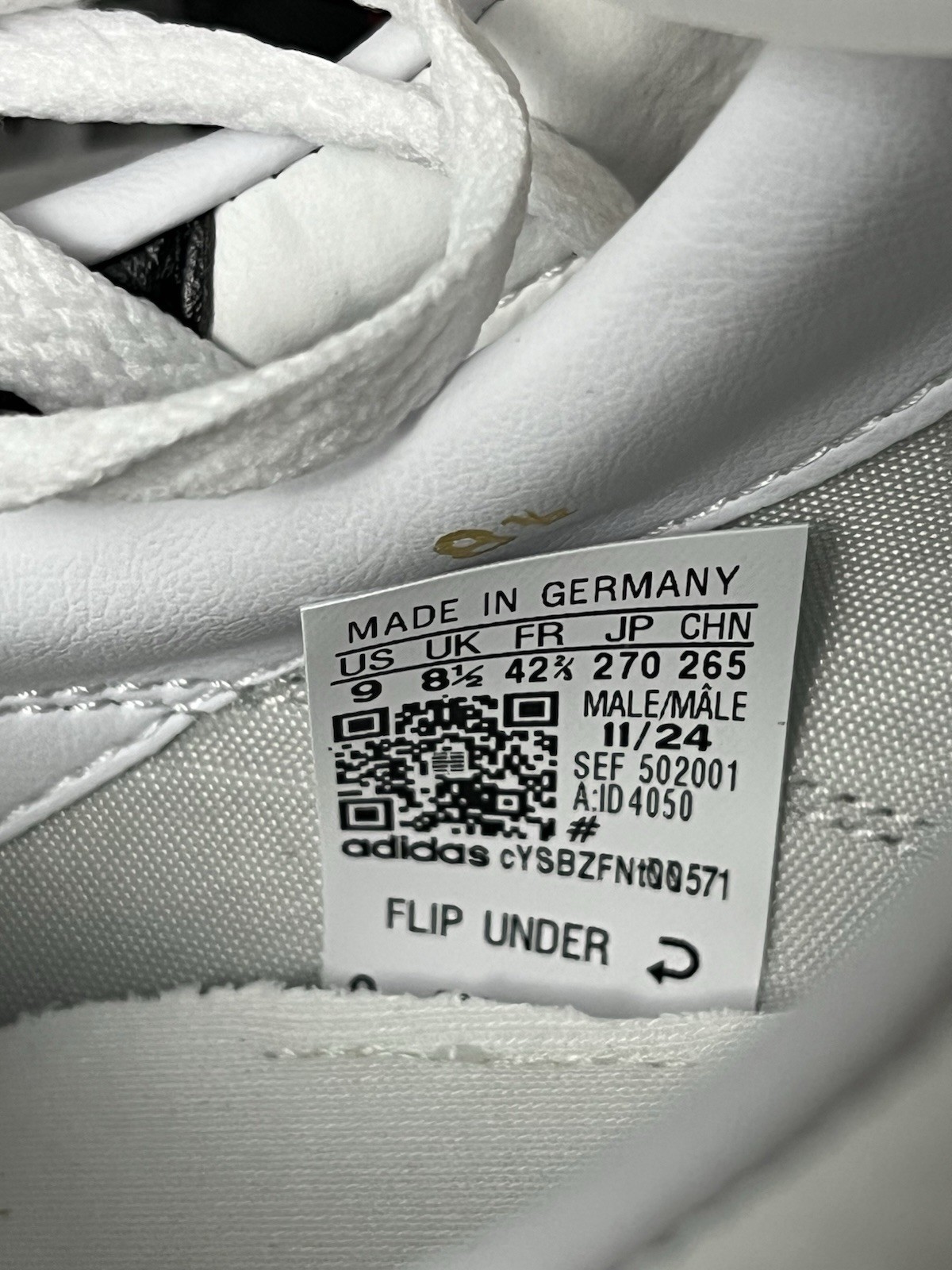 Adidas Copa Mundial FG Soccer Cleats White Leather ID4050 Men's Sizes Brand New