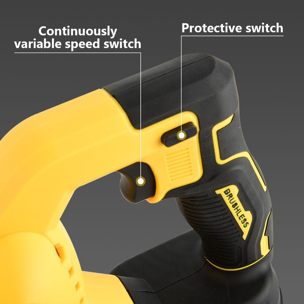 Cordless Brushless Reciprocating Saw for Dewalt 20V Battery,Variable Speed Tool