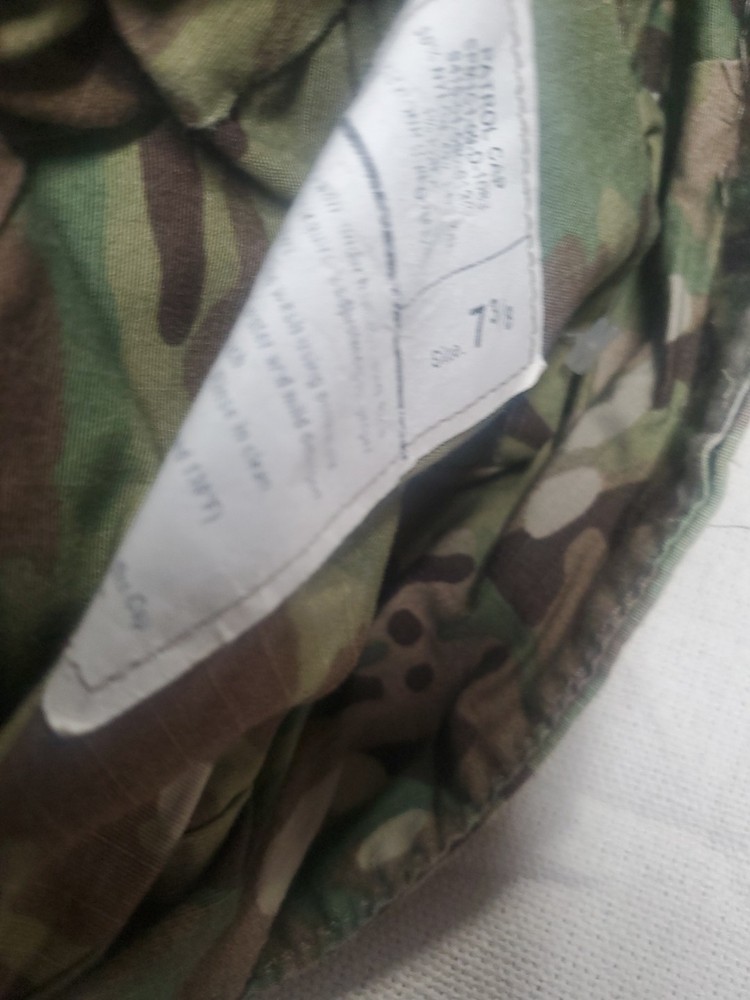 Used Patrol Cap Hat Size 7 3/8