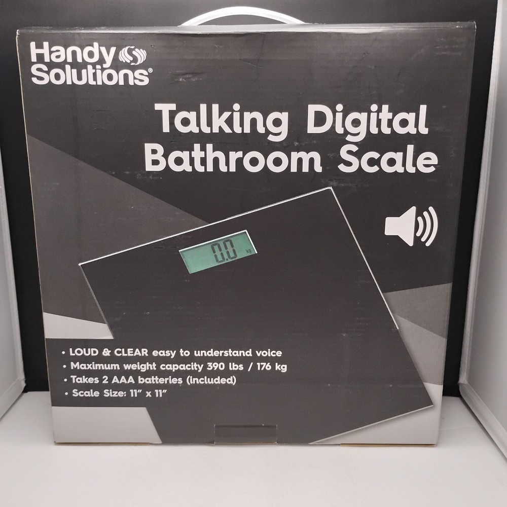 Handy Solutions Talking Digital Bathroom Scale