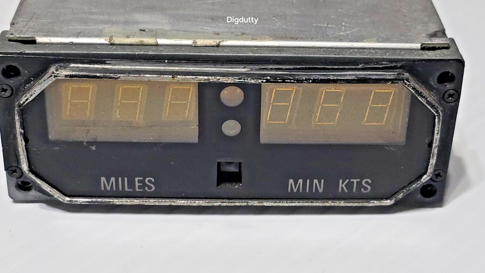 King KI-266 DME Indicator 066-3047-00 "Untested"