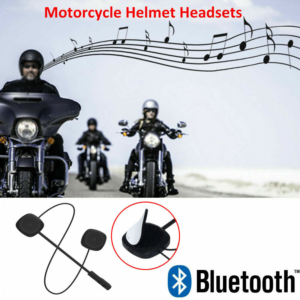 Bluetooth 5.0 Wireless Motorcycle Helmet Headset Speaker Handsfree Call Control