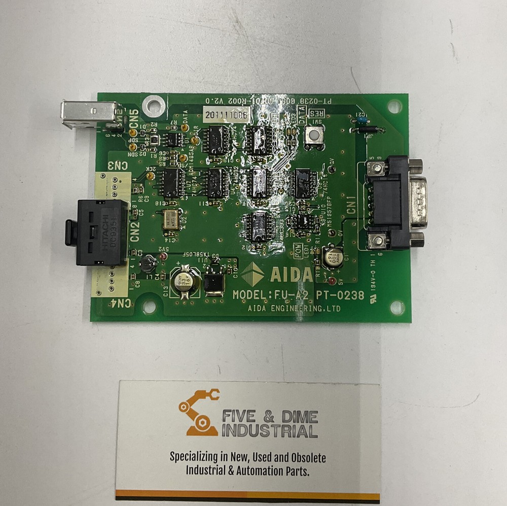 AIDA ENGINEERING New FU-A2 PT-0238 AC701-R002 Encoder PCB (RE118)