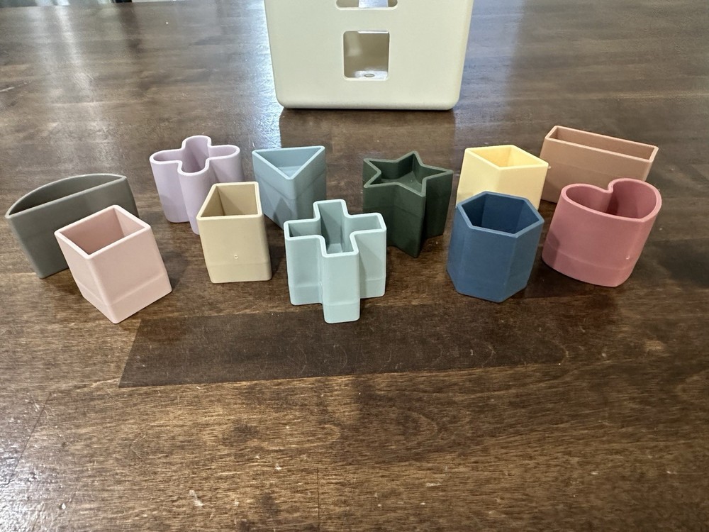 mushie Shape Sorting Sorter Box Educational Learning Toddler Toy Denmark
