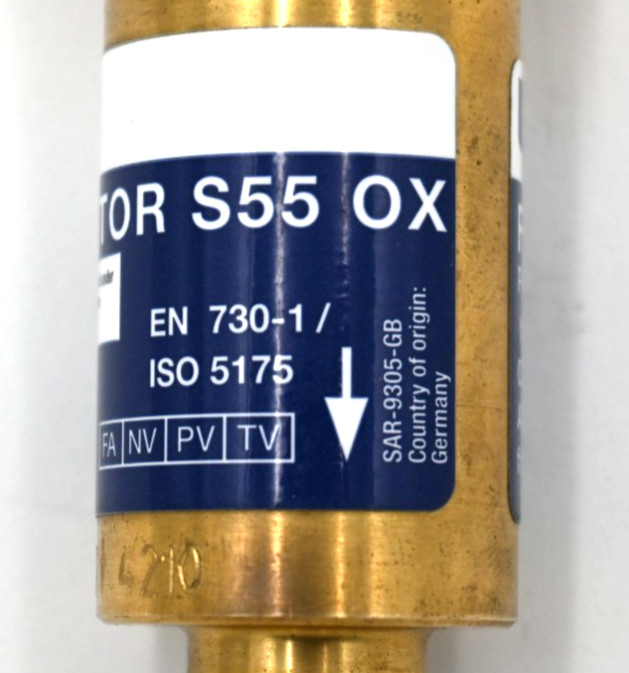 UNITOR S55 OX FLASHBACK ARRESTOR 708545