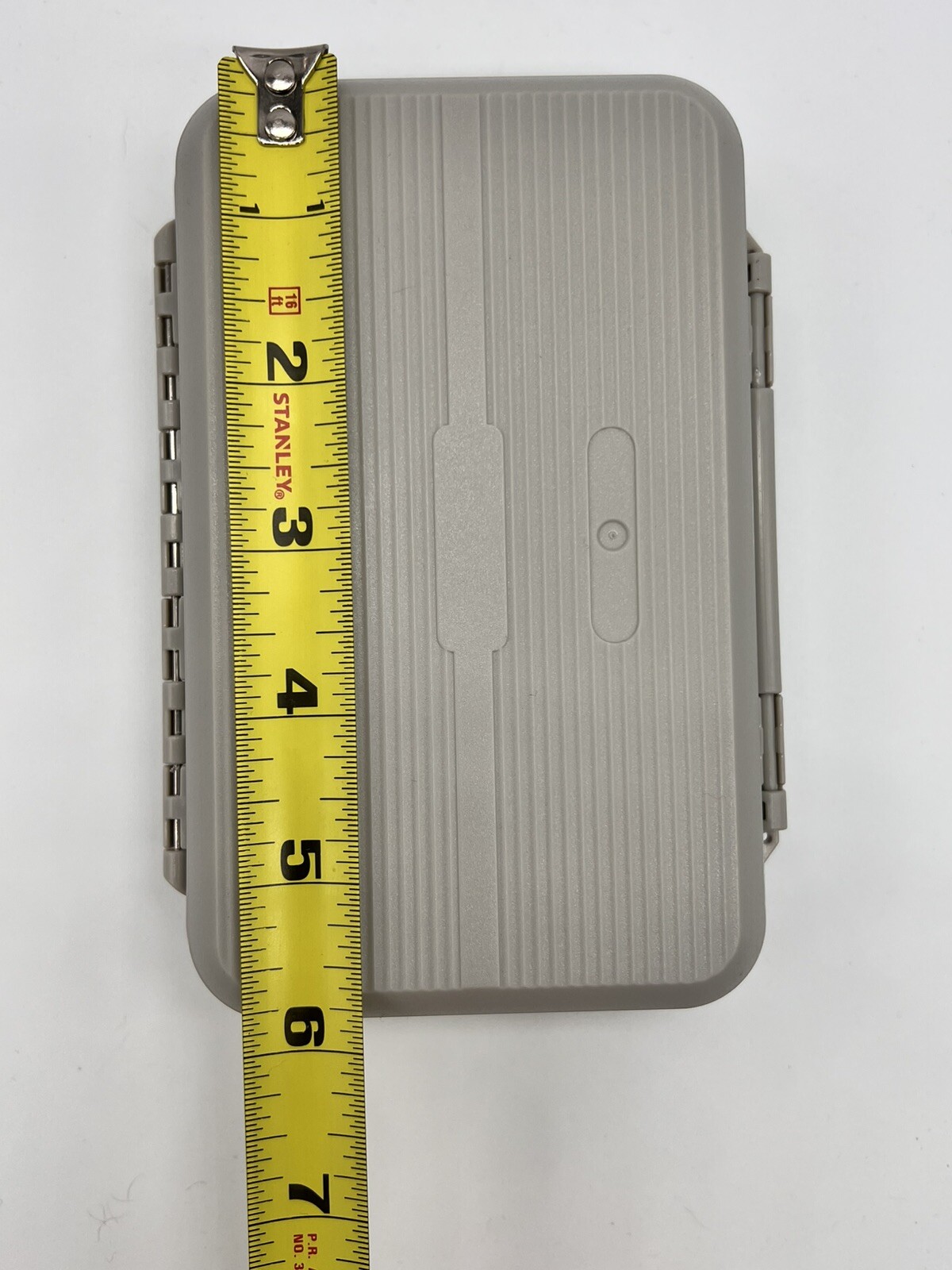 Large Waterproof Fly Box Swing Leaf Slot Foam holds Hundreds flies 5.75x 4x 1.7