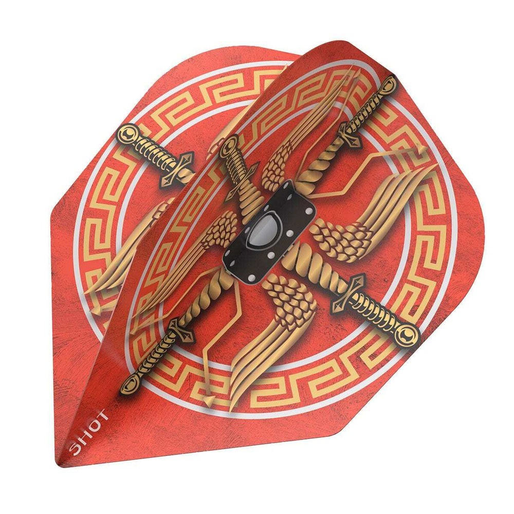 Shot Roman Empire Centurion Dart Flight Set-Small Standard