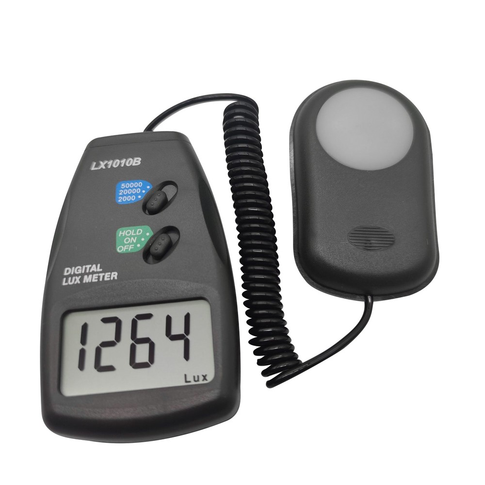 LCD Lux Digital Light Meter Luxmeter 3 Range LX-1010B illuminance Meter Tool