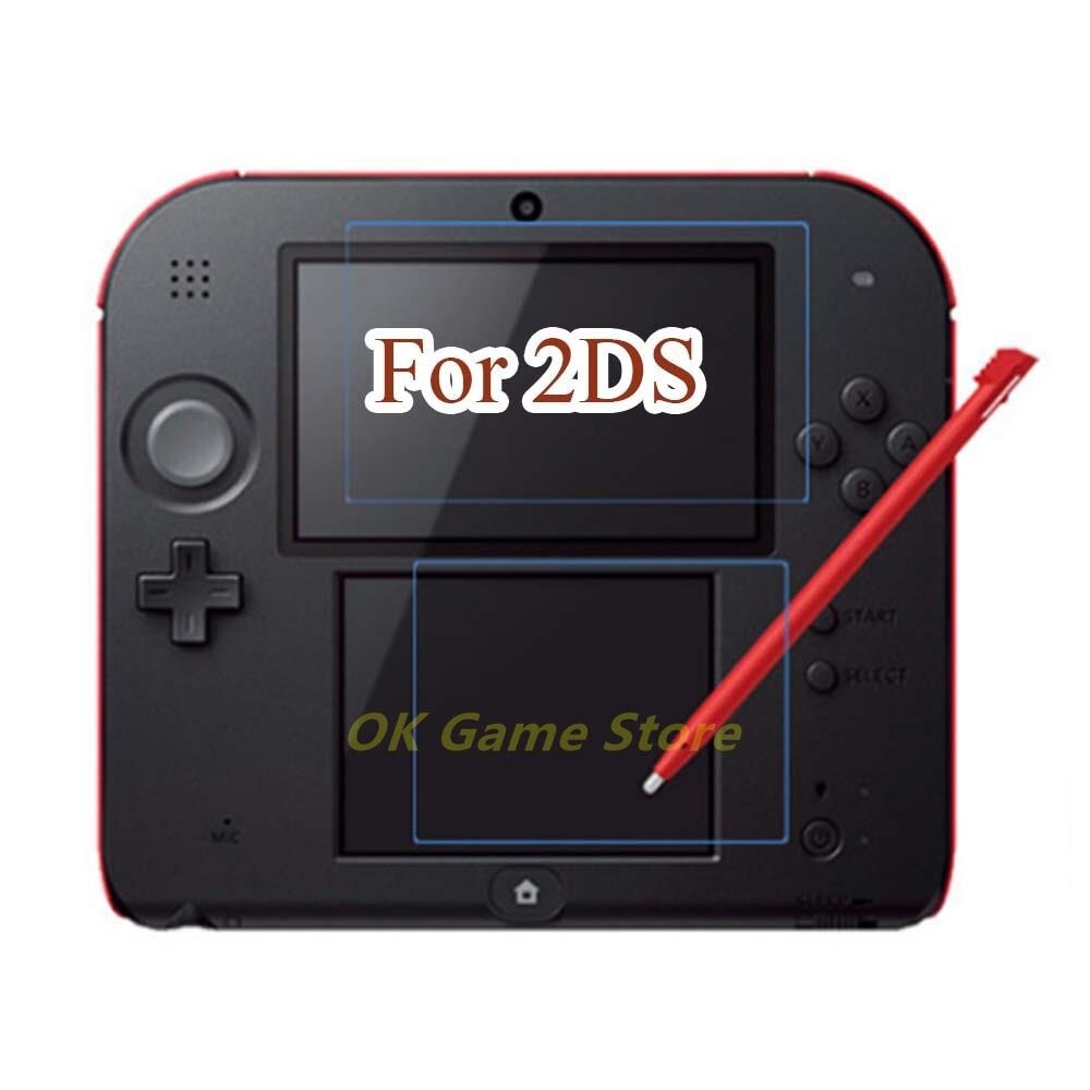 Nintendo 2DS Clear Screen Protector 2 Screens | N2DS