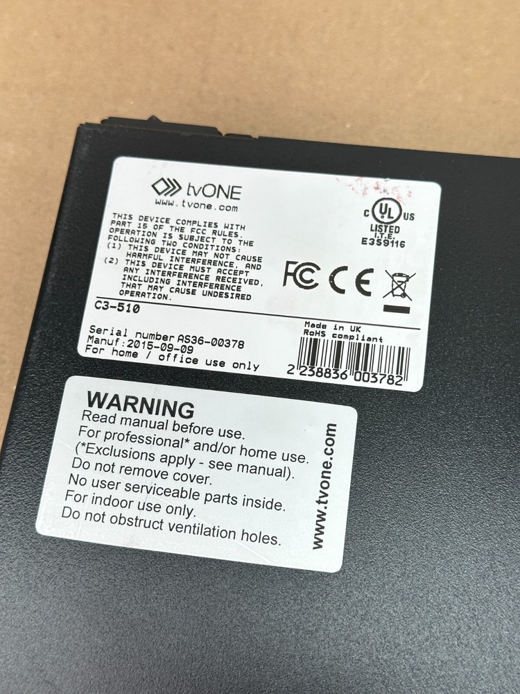 TvONE CORIOmaster Mini C3-510 Modular Video Processor