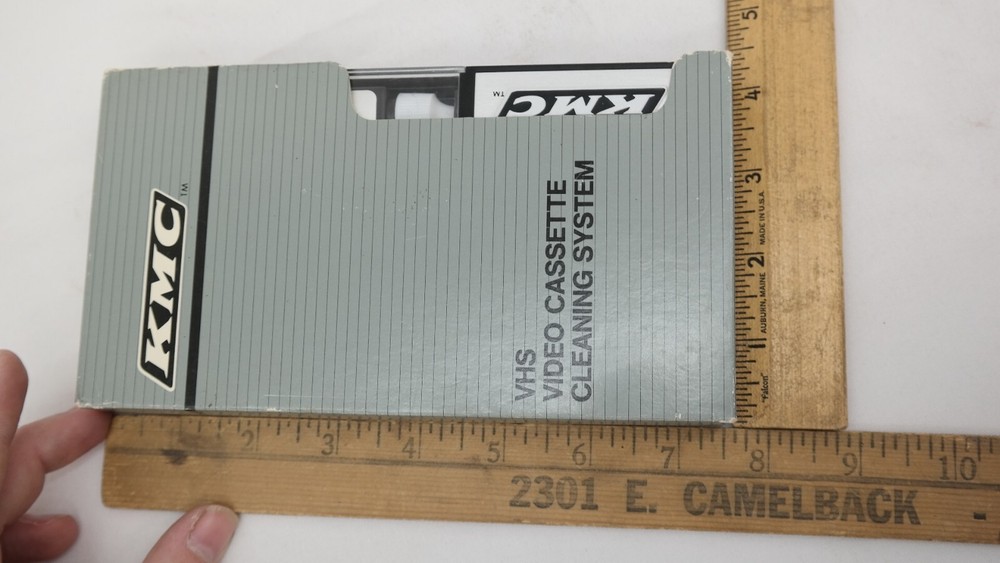 KMC VHS Video Cassette Cleaning System TF