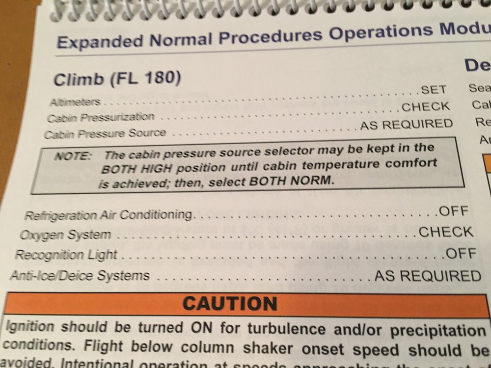 BeechJet 400A Expanded Normal Procedures Operations Booklet Manual
