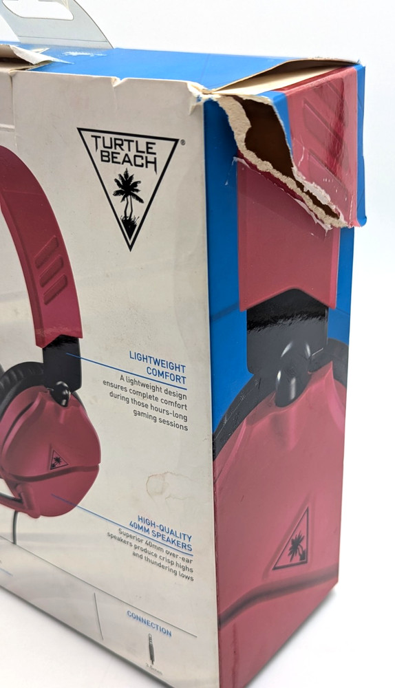 *Pre-Owned*Damaged* Turtle Beach Recon 70 Wired Multiplatform Gaming Headset Red