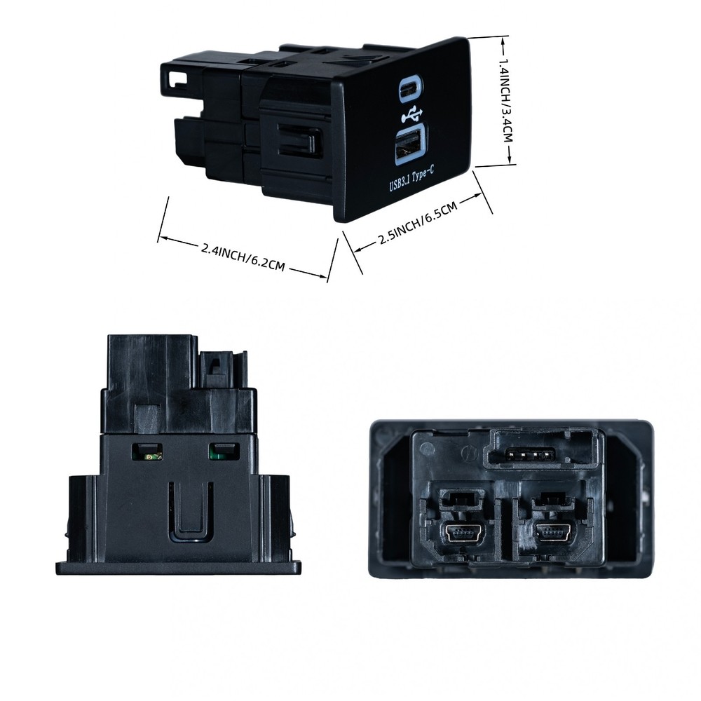 For SYNC 3 Ford Multimedia Module Interface Hub 14F014 Upgraded Version Ice blue