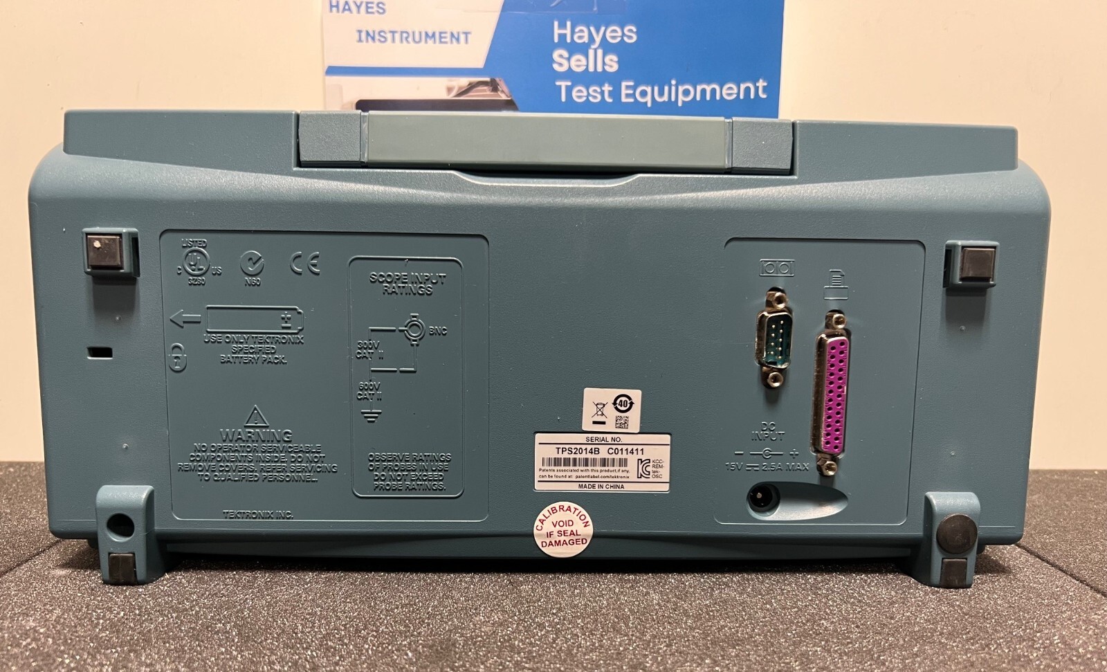 Tektronix TPS2014B Digital Storage Oscilloscope, 4 Channel, 100MHz, 1GS/s, NICE!