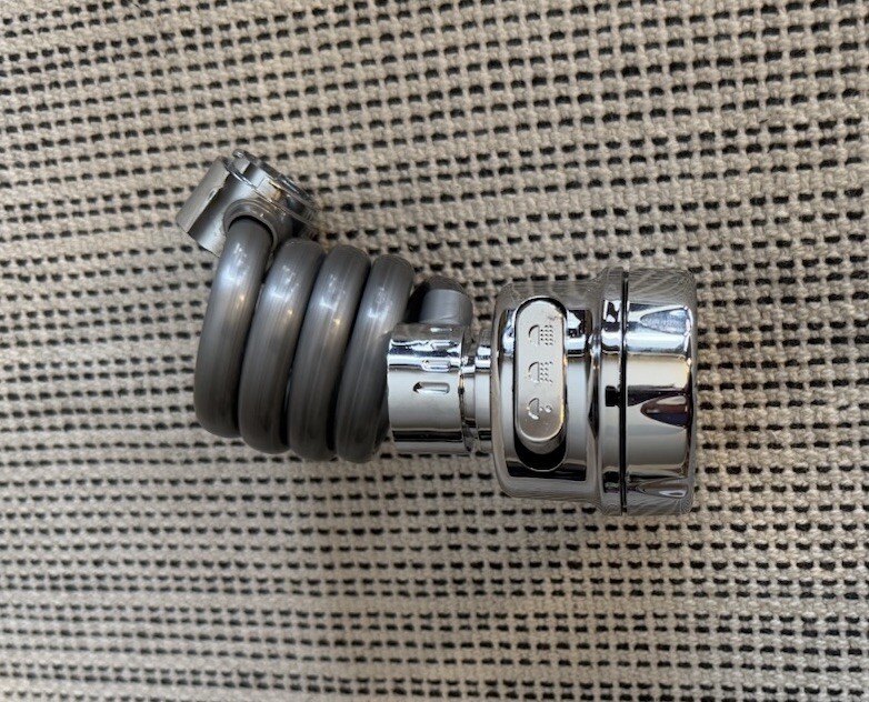 NEW Kitchen Sink Faucet Extender Sprayer Moveable Attachment Head Silver 3 Mode