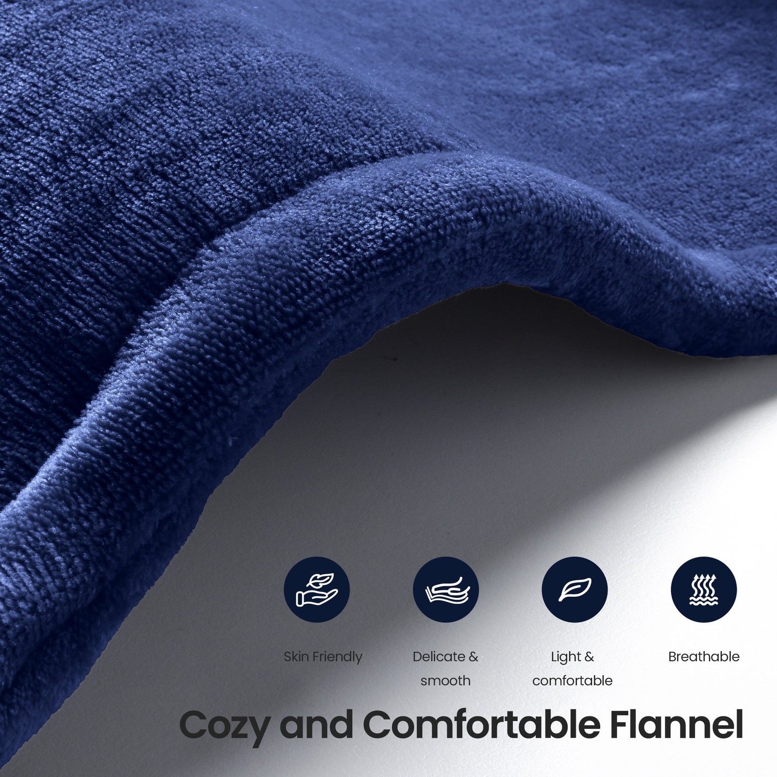 RENPHO Extra Large Heating Pad for Shoulders Neck and Back FSA HSA Eligible Blue