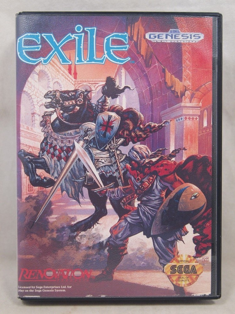 Exile Case (SEGA Genesis) Authentic BOX ONLY