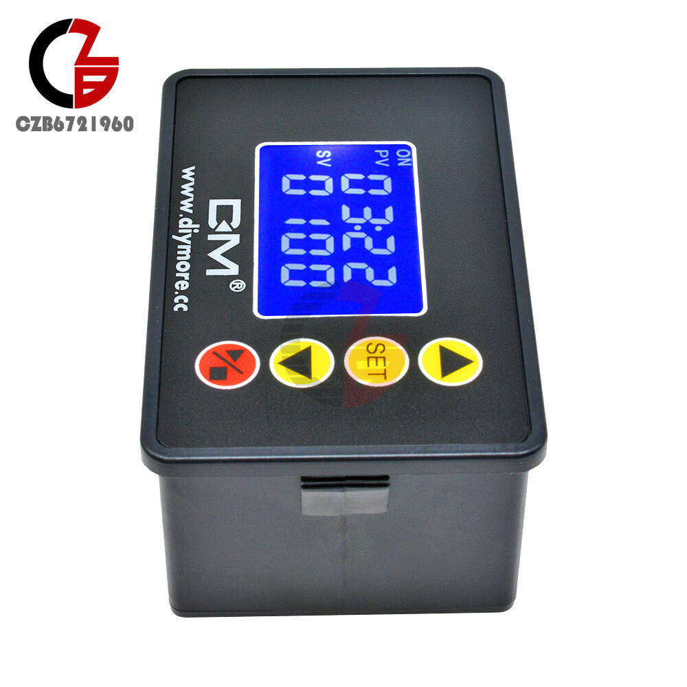 1.37" Digital LCD Microcomputer Relay Time Controller Module DC12/24V AC110-220V