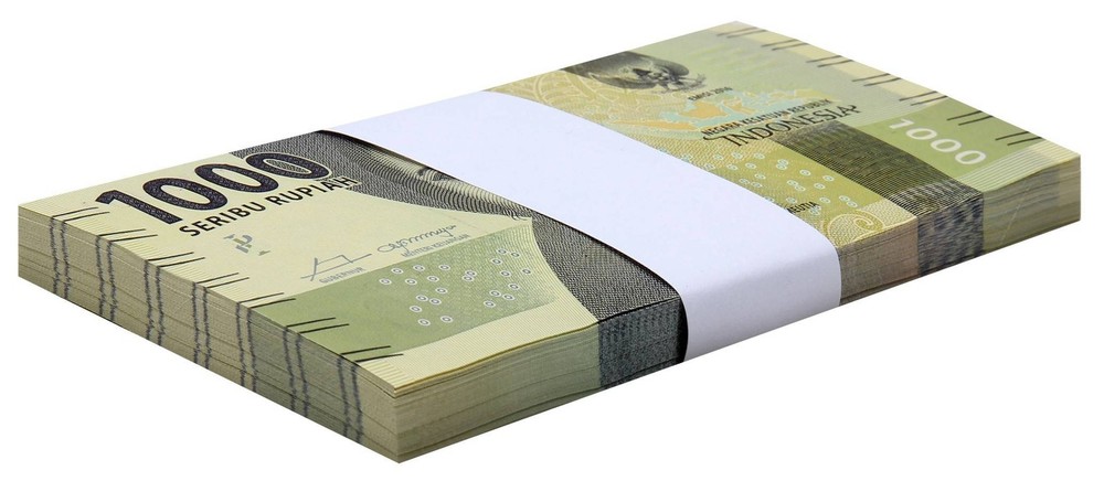 Indonesia 1000 Rupiah, 2018, P-154c.1, UNC X 100 PCS Bundle Pack