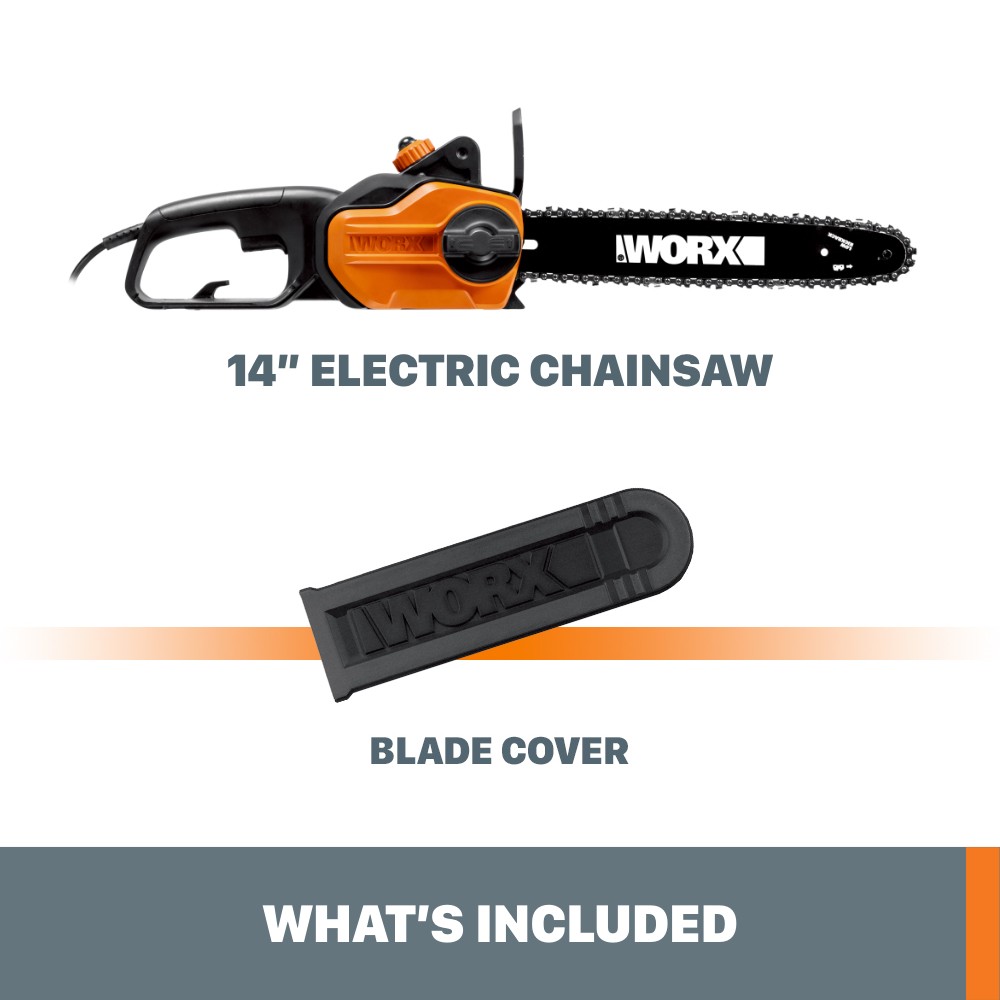 Worx 8 Amp Electric 14" Chainsaw (WG305)