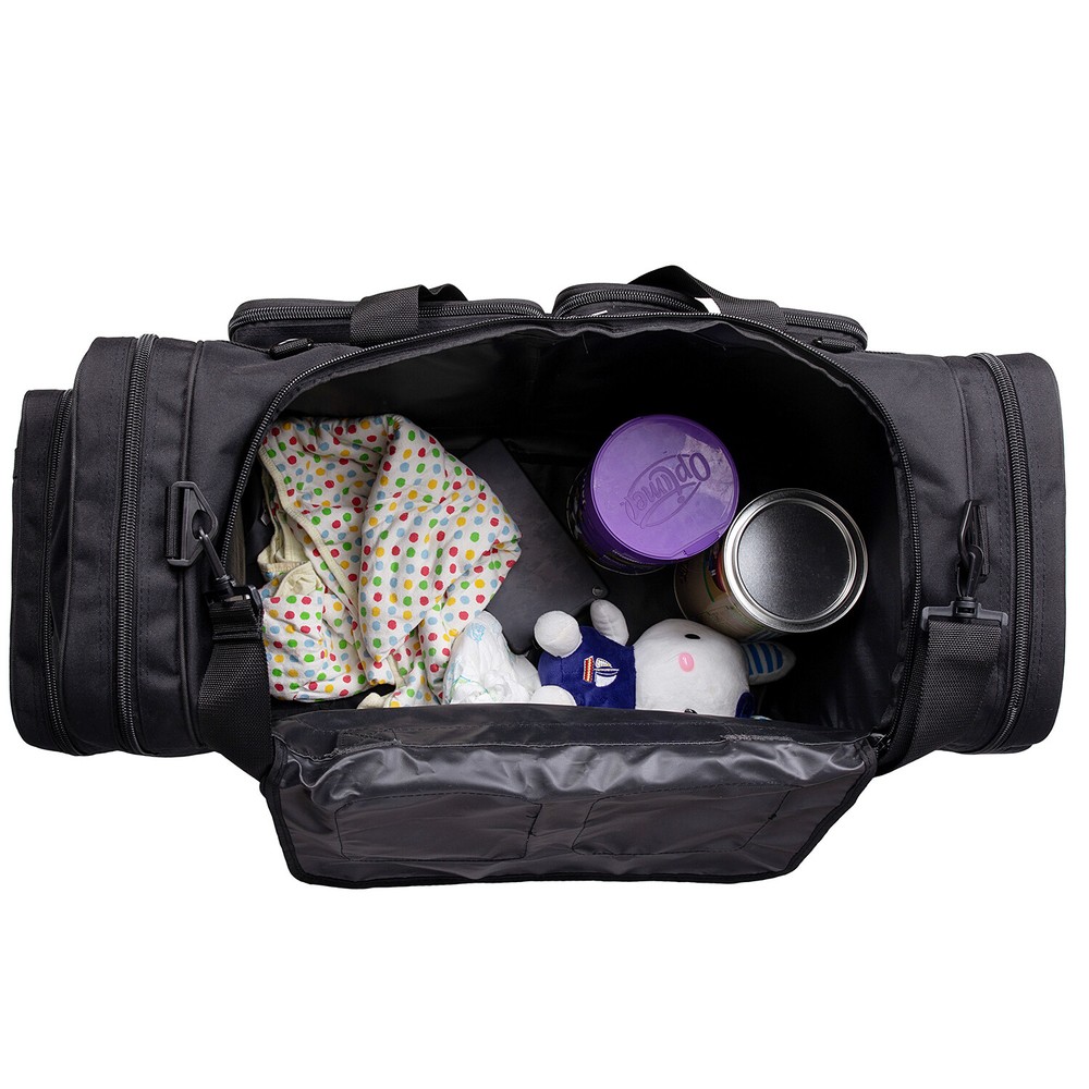 K-Cliffs 22"/ 30" Gun Range Tactical Duffel Bag with US Flag Patch & Lockable