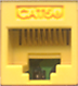 Cat5e Punchdown Keystone Yellow