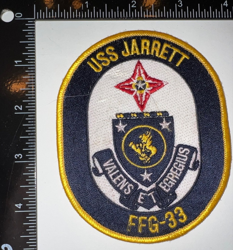 Cold War USN US Navy USS Jarrett FFG-33 Patch