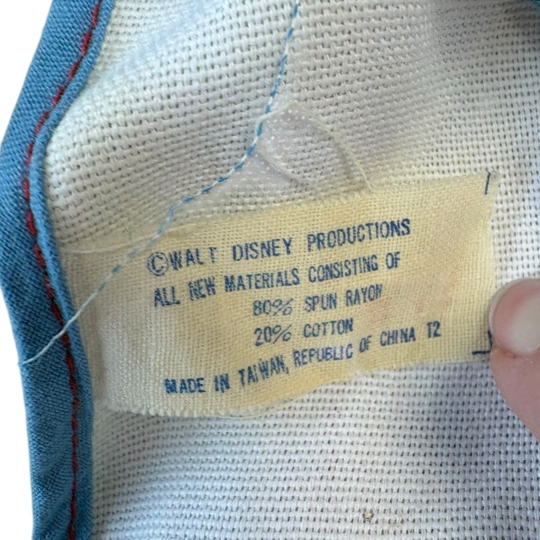 Vintage Mickey Mouse Club Disney Crossbody Purse Blue