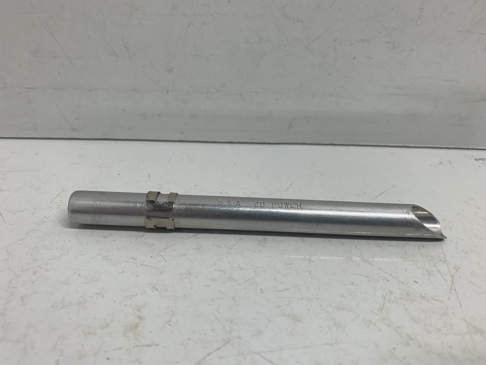 Vintage 20X Pocket Microscope S&A 20 Power in Original Box A019