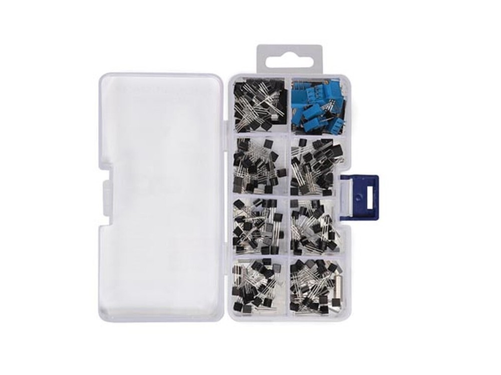 [ Whadda Velleman WCS104 ] TRANSISTOR AND TRIMMER SET