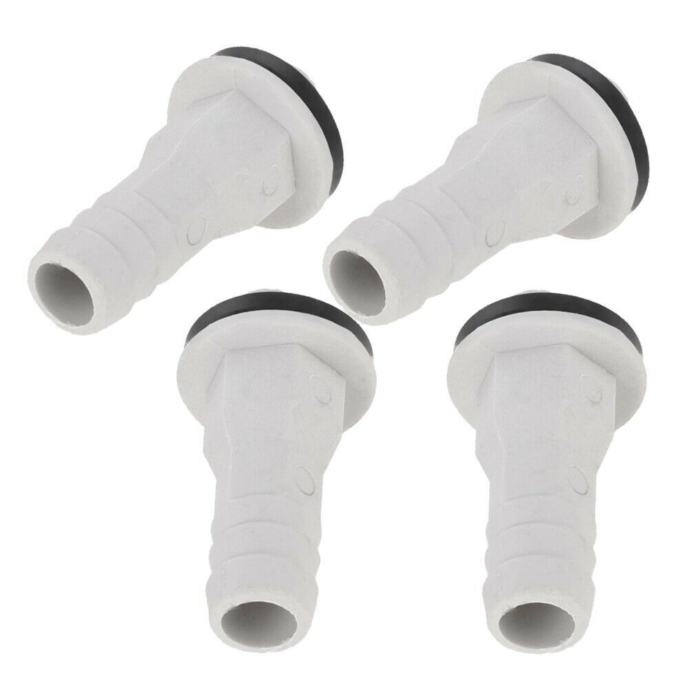 4/8pack Air Conditioner Drain Hose Connector Adapter Straight Fitting