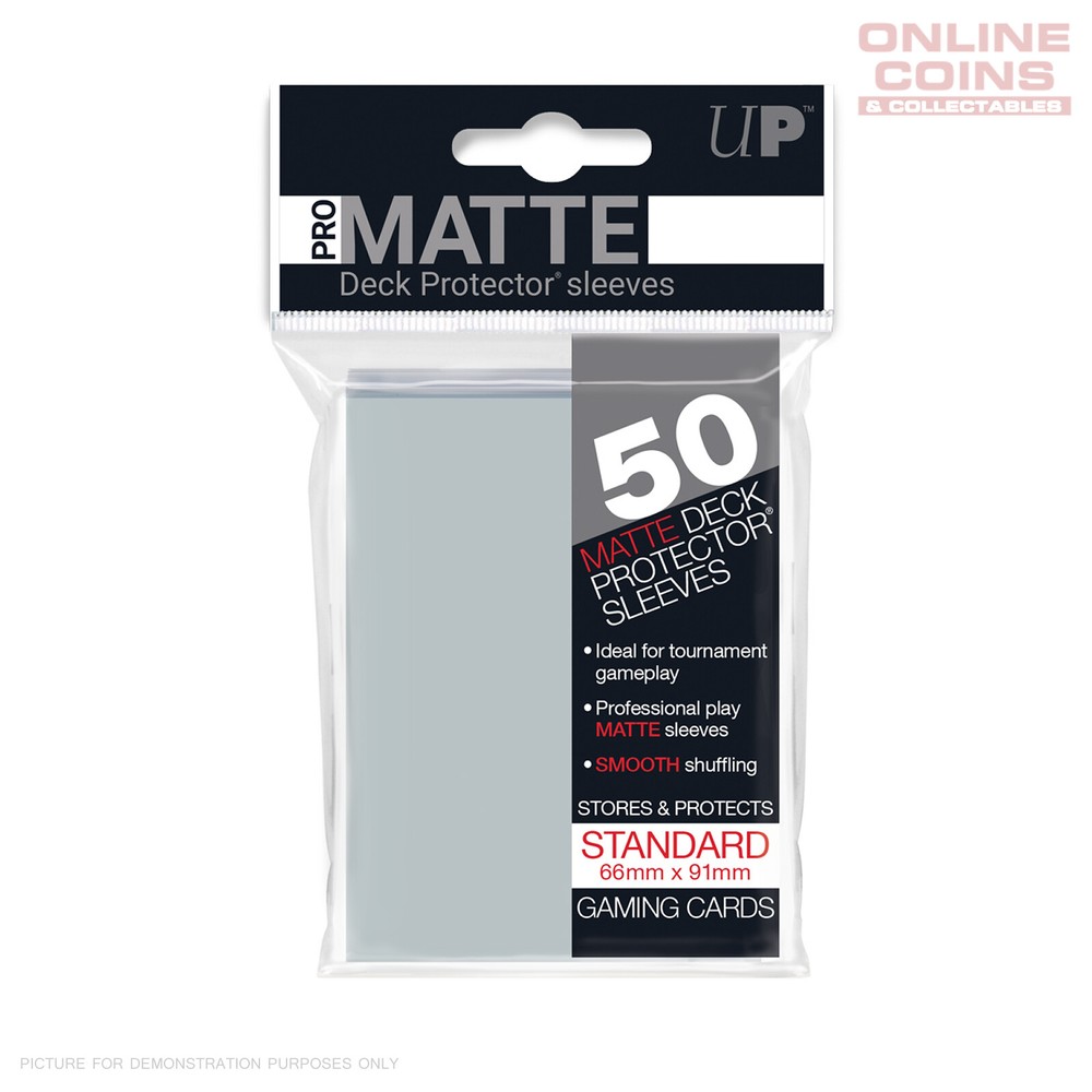 ULTRA PRO Standard Deck Protector Sleeves 50 Pack - Pro-Matte CLEAR