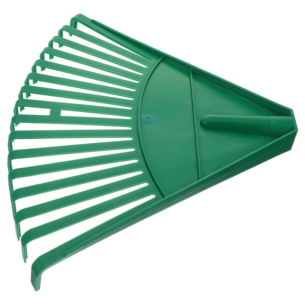 Toddmomy Garden Leaf Head Rake Scoop Replacement Grass Green