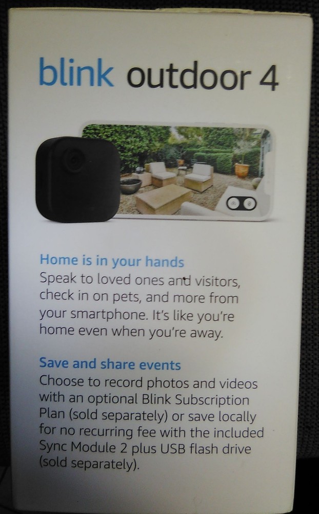 Blink Outdoor 4 Wireless Security Camera--5 Camera System
