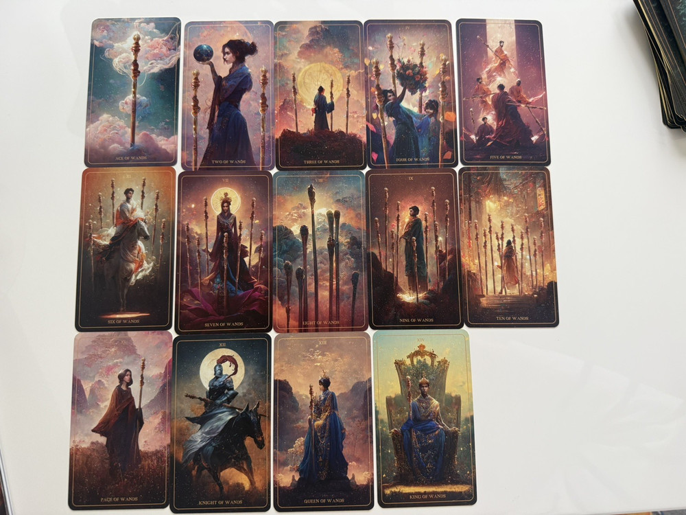 The Harmony Tarot deck by Christopher Lee 2022 OOP Indie