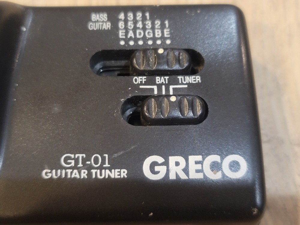 Greco GT-01 Guitar Tuner Tested