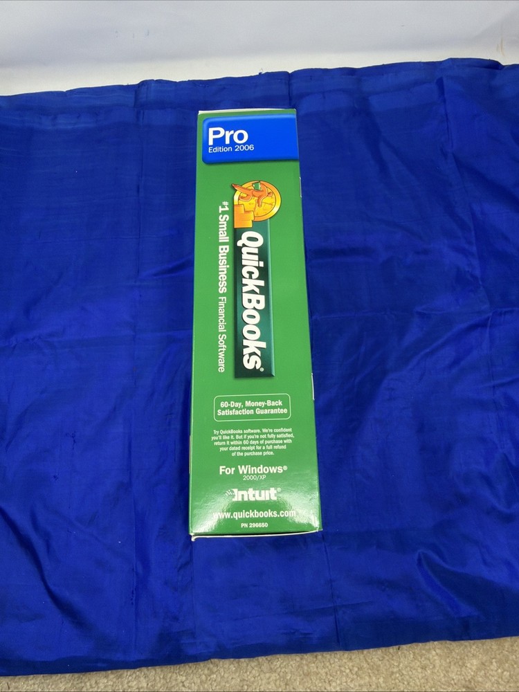 Intuit QuickBooks Pro Edition 2006 Small Business Financial Software - No Code